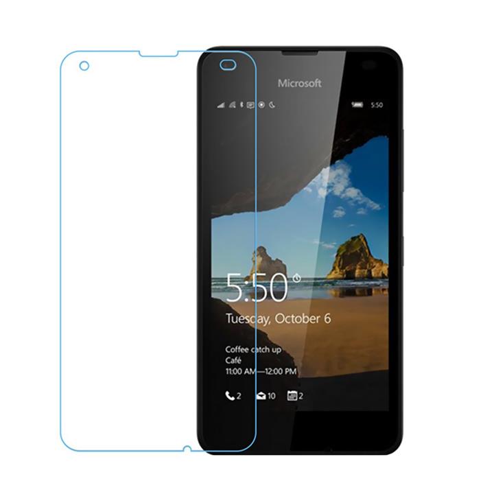 محافظ صفحه نمایش شیشه ای تمپرد مناسب برای گوشی موبایل مایکروسافت Lumia 550 Tempered Glass Screen Protector For Microsoft Lumia 550